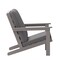 Flash Furniture Gray Poly Resin Loveseat-Gray Cushions JJ-C14022-GY-GG - alternate 4
